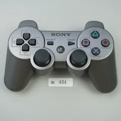 【ｍ434】PS3 コントローラー DUALSHOCK3  メタリック グレー