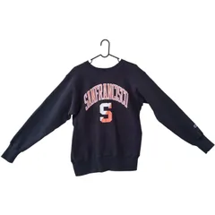 X02067 スウェット チャンピオン Champion サイズL C5-U001 MADE IN USA SANFRANISCO オシャレ