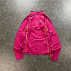 Millet ミレー 長袖 ハーフジップ  プルオーバー シャツ 裏起毛 ピンク レディース アウトドア MIV0719