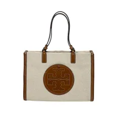 TORY BURCH トリーバーチ トートバッグ ロゴ入り キャンバス