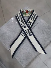 Dior Christian Dior ミッツァ 花柄 スカーフ ボウタイ クリスチャンディオール