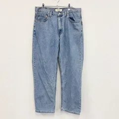 【値引き交渉OK！】古着 used　Levi’s　リーバイス　550　デニムパンツ　ジッパーフライ　インディゴ　W36