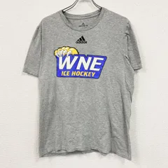 【値引き交渉OK！】古着 used　adidas　アディダス　半袖プリントTシャツ　グレー　2XL
