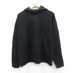 L/古着 ラルフローレン チャップス 長袖 ブランド セーター パーカー メンズ 90年代 90s ウール 黒【spe】 25dec16