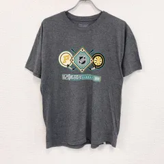 【値引き交渉OK！】古着 used　Champion　チャンピオン　半袖プリントTシャツ　NFL　灰色　グレー　XLサイズ