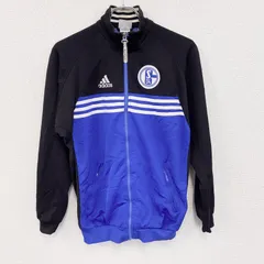 【値引き交渉OK！】古着 used　90s　adidas　アディダス　トラックジャケット/ジャージ　ヴィンテージ　刺繍ロゴ　青　ブルー　XLサイズ