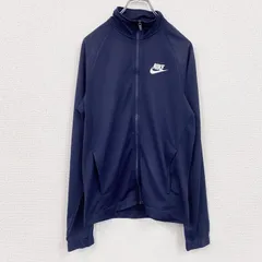 【値引き交渉OK！】古着 used　NIKE　ナイキ　トラックジャケット/ジャージ　紺　ネイビー　XSサイズ