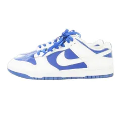 ナイキ NIKE DUNK LOW RETRO スニーカー ローカット レースアップ 配色 ロゴ 28cm 青 ブルー DD1391-401 /AO7 ■GY01