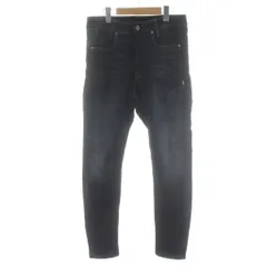 ジースターロウ G-Star RAW D-STAQ 3D SLIM ジーンズ デニム パンツ 30 ネイビー 紺 ストレッチ ストレート メタルロゴプレート D05385-6131-071 /PP ■GY44