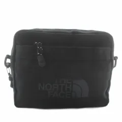 ザノースフェイス ホワイトレーベル THE NORTH FACE WHITE LABEL WL LOGO CROSS BAG ショルダーバッグ ポシェット クロス ナイロン ロゴ プリント 黒 ブラック NN2PN57J /XZ ■GY18