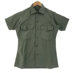 【中古】U.S MILITARY グリーン ユーリティシャツ[10]