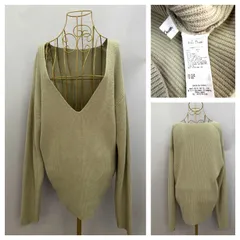 Mila Owen  深Ｖネック 長袖ニット size One