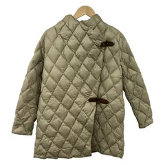 RalphLauren(ラルフローレン) ダウンコート サイズS レディース美品  - ライトブラウン 長袖/キルティング/秋/冬