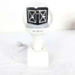 NiziU OFFICIAL LIGHT STICK オフィシャルペンライト ホワイト スタンド付き 箱付き アイドルグッズ