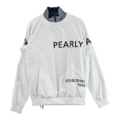 サイズ：5 PEARLY GATES パーリーゲイツ  蓄熱 ツインスニード ブルゾン ジャケット 総柄 ホワイト系 [240101616825] ゴルフウェア メンズ ストスト