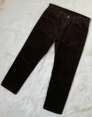 COMOLI コモリ コーデュロイパンツ ブラウン サイズ3 U03-03010