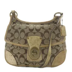 コーチ COACH ショルダーバッグ ワンショルダー 斜め掛け シグネチャー  キャンバス レザー ベージュ F10567 /YO5 ■GY42
