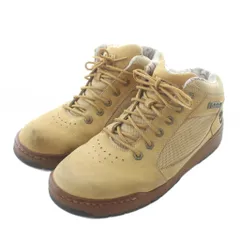 ティンバーランド Timberland ブーツ スニーカー スエード ハイカット レースアップ ロゴ 9.5W 27.5㎝ 茶色 ブラウン /XZ ■GY44