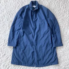 ユナイテッドアローズ  ステンカラーコート ロングコート 中綿入り アウター ネイビー 古着 1613