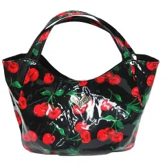 Think Bee！ シンクビー チェリーオーベイビーハンドバッグ トートバッグ ブラック 黒 LF005-08-0205⑧