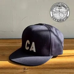 COOPERSTOWN BALL CAP (クーパーズタウンボールキャップ) HI CROWN CAP SNAPBACK CA (NAVY)