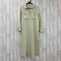 【 ZARA 】ザラ リネンチュニックワンピース