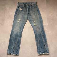 50s FOREMOST W35 L32 ストレートデニム セルビッジ - メルカリ