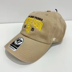 パドレス ポストシーズン進出記念キャップ 2025 47brand CLEAN UP サンディエゴ【新品・未使用】MLB Post Season Sandiego Padresのサムネイル