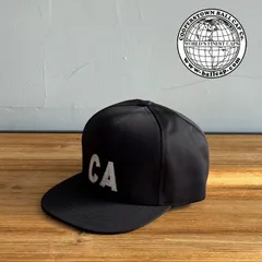 COOPERSTOWN BALL CAP (クーパーズタウンボールキャップ) HI CROWN CAP SNAPBACK CA (BLACK)