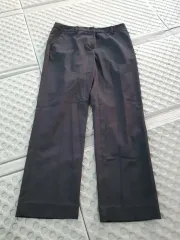 黒色 レディース ズボン スーツ スタイル