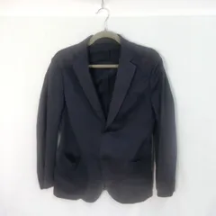 UNIQLO ユニクロ コンフォート2Bテーラードジャケット ネイビー Mサイズ □□