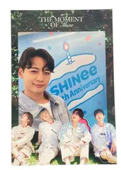 s978【美品】SHINee THE MOMENT OF Shine カード シャイニー 公式グッズ フォトプリント ブロマイド風 集合デザイン OPP袋保管  コレクション 記念グッズのサムネイル