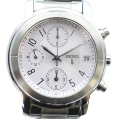 セイコー SEIKO ルキア 7T92-0DL0 腕時計 ウォッチ クォーツ ロゴ クロノグラフ カレンダー付き シルバー色 ■GY18 /MQ