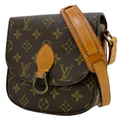 【中古】LOUIS VUITTON | ルイ・ヴィトン サンクルーMM モノグラム ショルダーバッグ M51243 ブラウン【尾張小牧店】