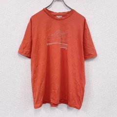 【値引き交渉OK！】古着 used　00s　NIKE　ナイキ　AIR MAX87　ヴィンテージ　半袖Tシャツ　オレンジ　Lサイズ