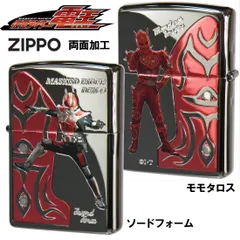ZIPPO ジッポ-ライター 仮面ライダー電王 東映公式認定 ソードフォーム＆モモタロス KR-DEN-SWORD オイルライター ブラック BK かっこいい 黒 エッチング クリアフルカラー メンズ おしゃれ ギフト プレゼント