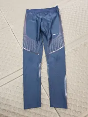 ナイキ ドライフィット ネイビー レディース レギンス