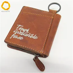TOUGH タフ レザー 二つ折り 財布 ウォレット ブラウン系 メンズ [x876994]