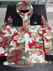 ザノースフェイス カモ スキージャケット (XL)