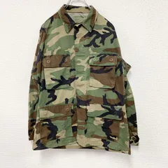 【値引き交渉OK！】古着 used　90s　U.S.ARMY　BDUジャケット　ミリタリージャケット　ヴィンテージ　ウッドランドカモ　迷彩柄　マルチカラー　Sサイズ