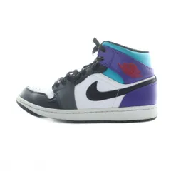 ナイキ NIKE AIR JORDAN 1 MID スニーカー シューズ 靴 ロゴ レザー 7 25cm マルチカラー DQ8426-154 /MQ ■GY18