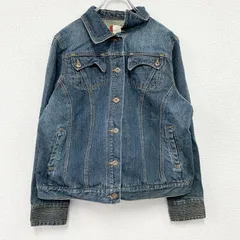 【値引き交渉OK！】古着 used　Dickies　ディッキーズ　デニムジャケット/Gジャン　インディゴ　XLサイズ