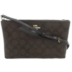コーチ COACH ショルダーバッグ 茶 ブラウン シグネチャー柄 F58328 /FF ■GY18