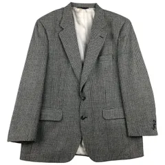 古着 バーバリー Burberry's 千鳥格子柄 ウールテーラードジャケット USA製 メンズM相当/evb032173
