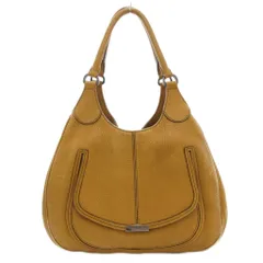 トッズ TOD'S ハンドバッグ ロゴ レザー 茶 ブラウン /AE ■GY18