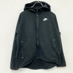 【値引き交渉OK！】古着 used　NIKE　ナイキ　スウェットパーカー/フーディー　黒　ブラック　Mサイズ