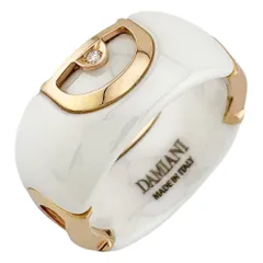 ダミアーニ Dアイコン リング 指輪 10.5号 18金 K18ピンクゴールド ダイヤモンド レディース  Damiani  中古 ダミアーニのサムネイル