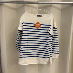 SAINT JAMES セントジェームス ストライプ Tシャツ XS