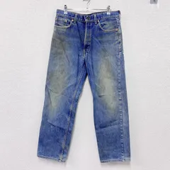 【値引き交渉OK！】古着 used　～90s　Levi’s　リーバイス　510　デニムパンツ　ヴィンテージ　縦落ち　インディゴ　W33サイズ