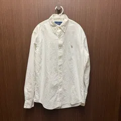 ポロ 白 シャツ M